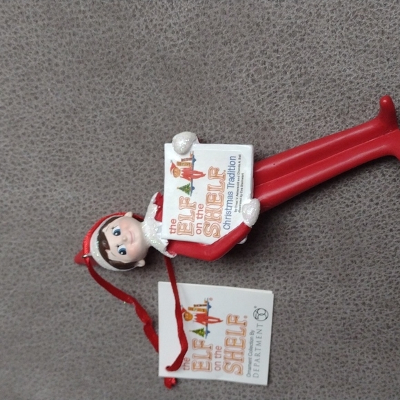 NEW< Marked down,,,,Elf on the Shelf ornament NWT cute little Dept. 56. - Picture 2 of 4